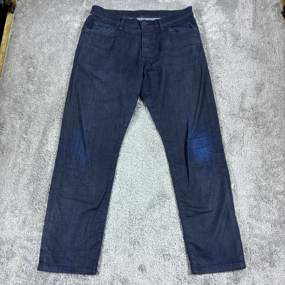 Citizens of Humanity London Jeans Mens 35x30 Slim Tapered Dark Blue USA